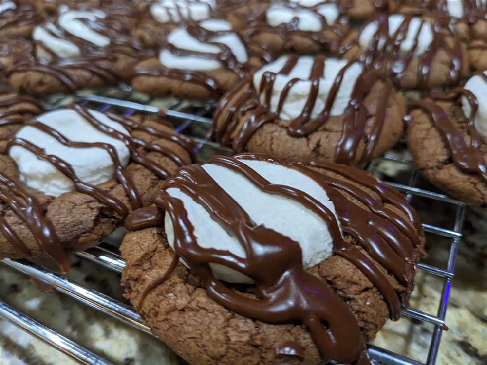 Hot cocoa cookies